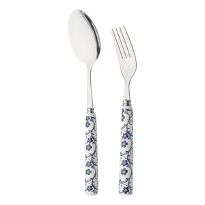 سرویس قاشق و چنگال 12 پارچه 6 نفره مدل 001