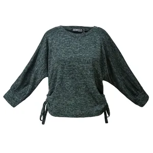 بلوز آستین بلند زنانه ربکا مدل بغل گت‌دار رنگ سبز