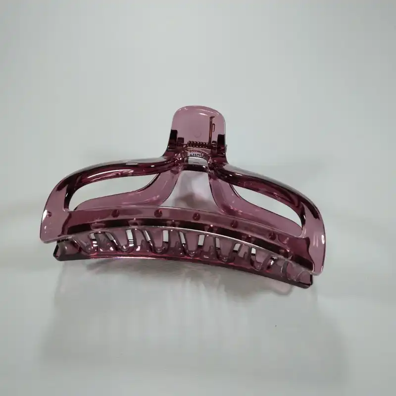 کلیپس مو زنانه مدل پلاستیکی شیشه ای