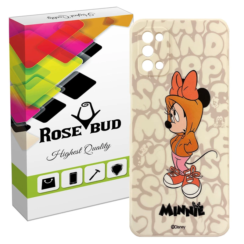 کاور رز باد طرح مینی موس مدل MRM7-059 مناسب برای گوشی موبایل سامسونگ Galaxy A03s
