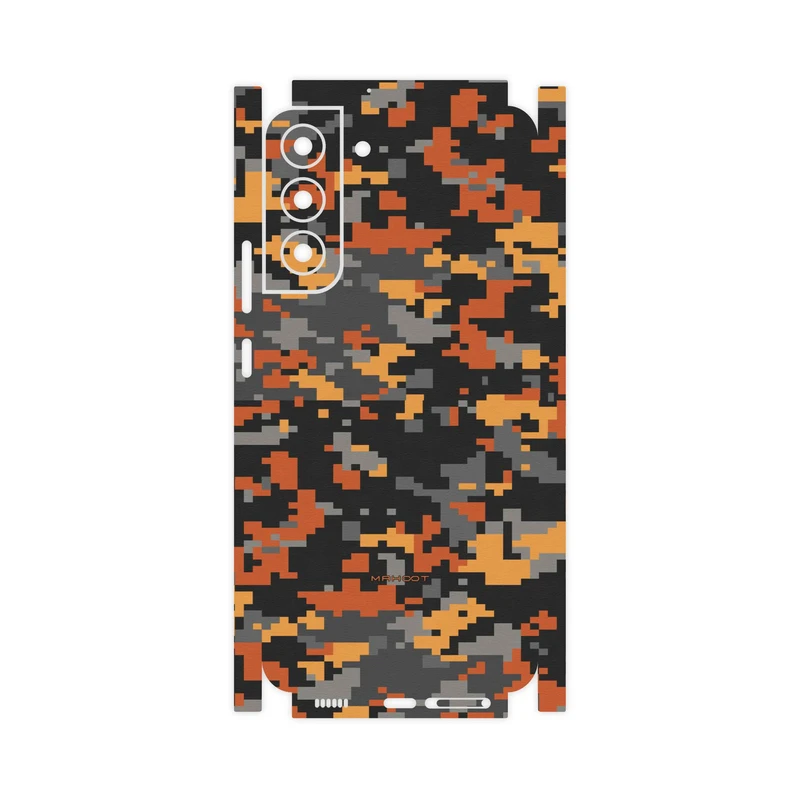 برچسب پوششی ماهوت مدل Army-Autumn-pixel-FullSkin مناسب برای گوشی موبایل سامسونگ Galaxy S22 Plus 5G