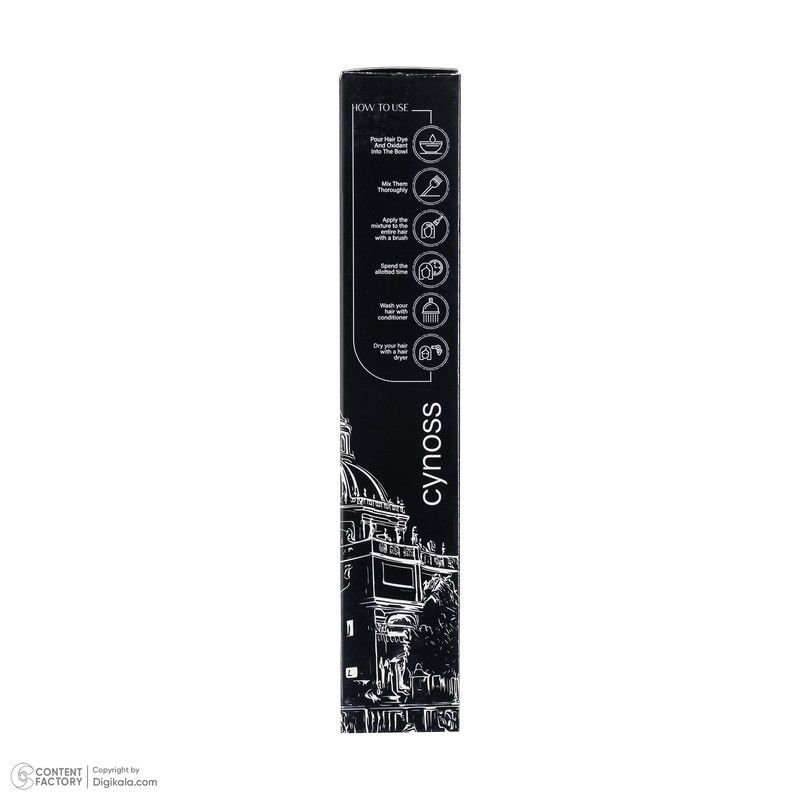 رنگ مو سینوس شماره 6.00 حجم 120 میلی لیتر رنگ بلوند تیره قوی