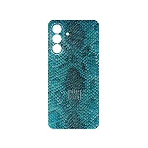 MAHOOT Blue Snake Skin Cover Sticker for Samsung Galaxy A56