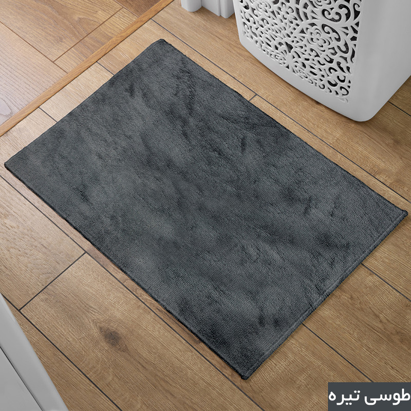 پادری شاران هوم مدل 3 لایه اسفنج دار طرح مخمل سایز 40×65 سانتی متر