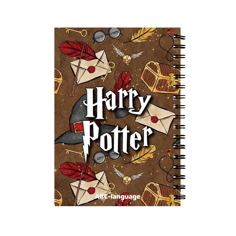 دفتر زبان 60 برگ مدل هری پاتر کد 006