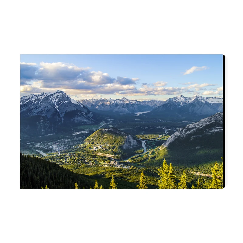 تابلو شاسی عرش مدل فانتزی منظره طبیعت کد As4931