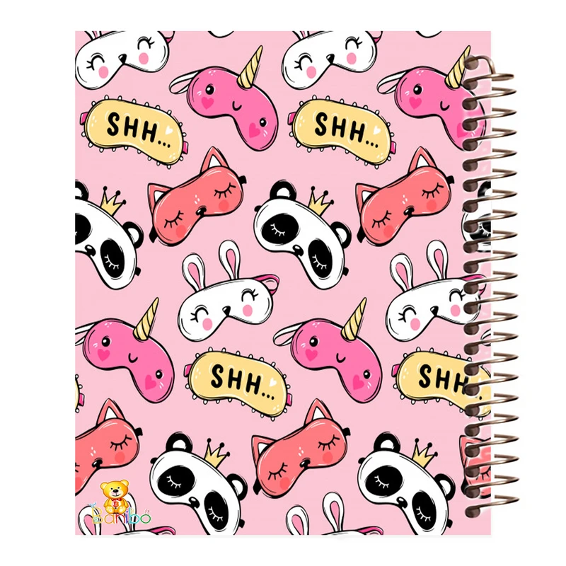 دفتر نقاشی 50 برگ بانیبو مدل چشم بند کیوت کد 428