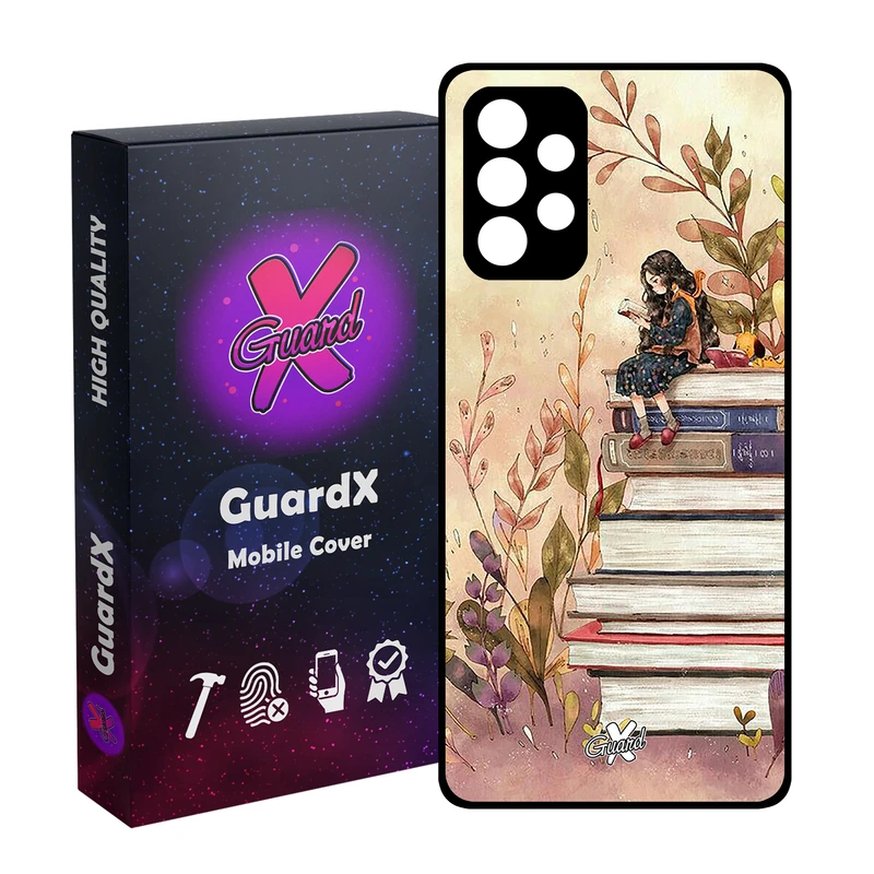 کاور گارد ایکس طرح دختر مدل Glass10313 مناسب برای گوشی موبایل سامسونگ Galaxy A53