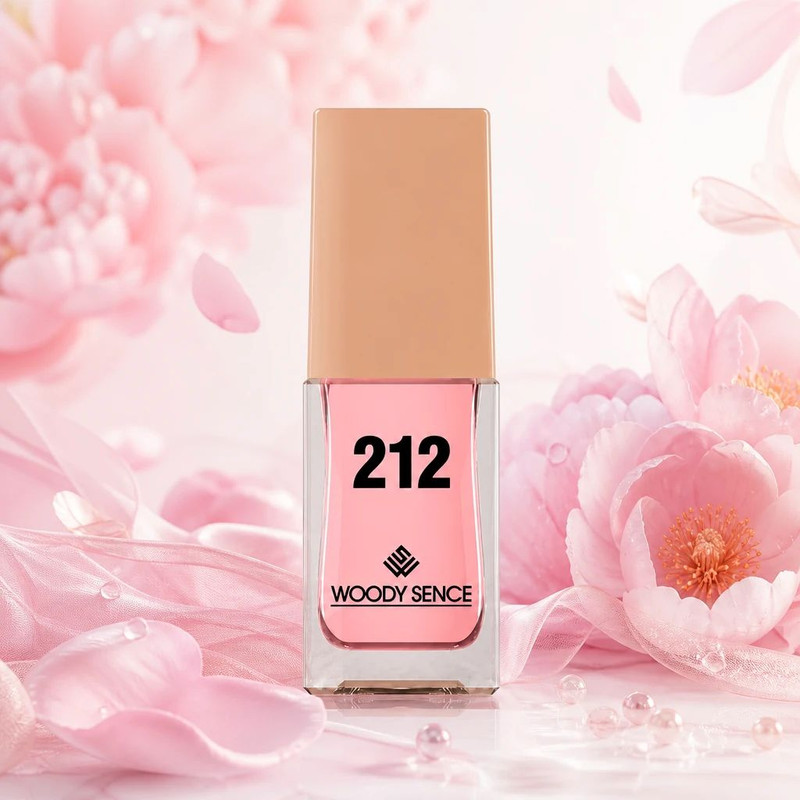 عطر جیبی زنانه وودی سنس مدل 212Sey با رایحه شیرین و گلی حجم 15 میلی‌لیتر