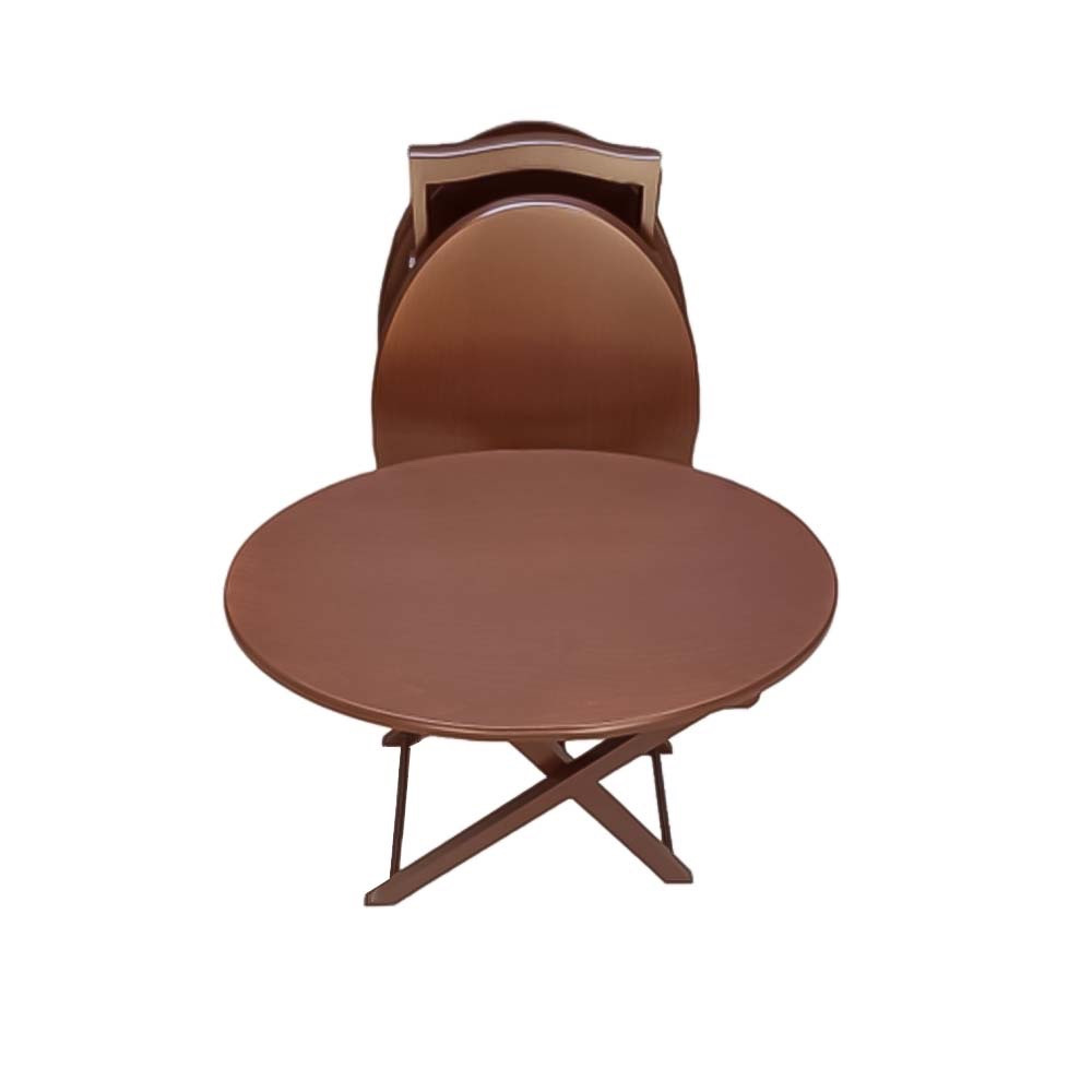 میز عسلی مدل بیضی ساده B160 مجموعه 4 عددی