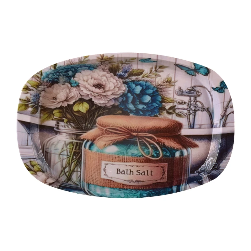 سینی دسته دار مهروز مدل 6652 bath salt سایز 21×32 سانتی متر
