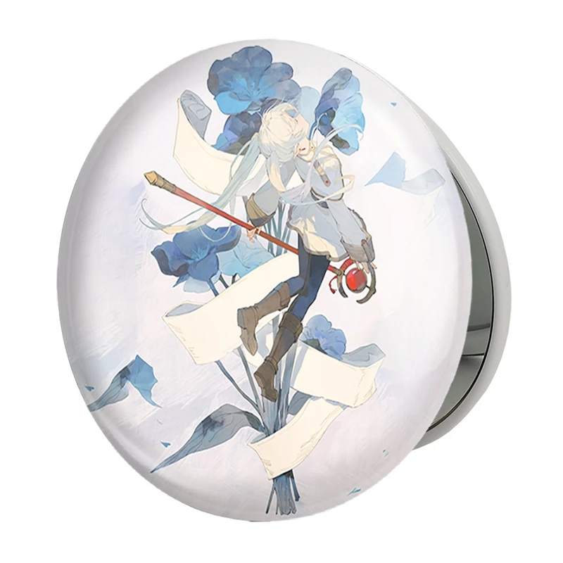 آینه جیبی خندالو طرح انیمه فریرن (Frieren) مدل تاشو کد 33972