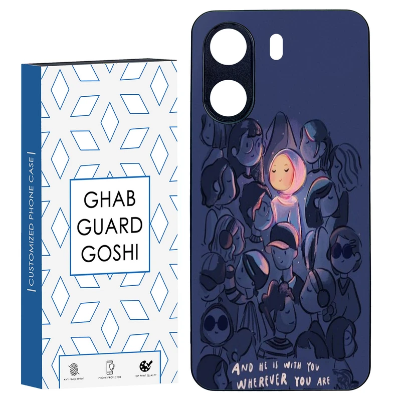 کاور قاب گارد گوشی طرح دخترانه کد TPU-116 مناسب برای گوشی موبایل شیائومی REDMI 13C / POCO C65