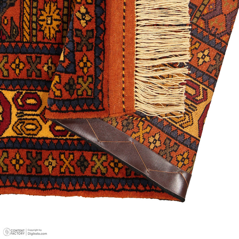 فرش دستبافت 3 متری طرح راه راه محرمات کد 3290