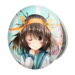 آینه جیبی خندالو طرح انیمه ناپدید شدن هاروهی سوزومیا مدل تاشو کد 24329 