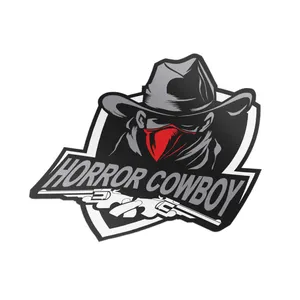 برچسب خودرو هاماگراف مدل Cowboy بسته دو عددی