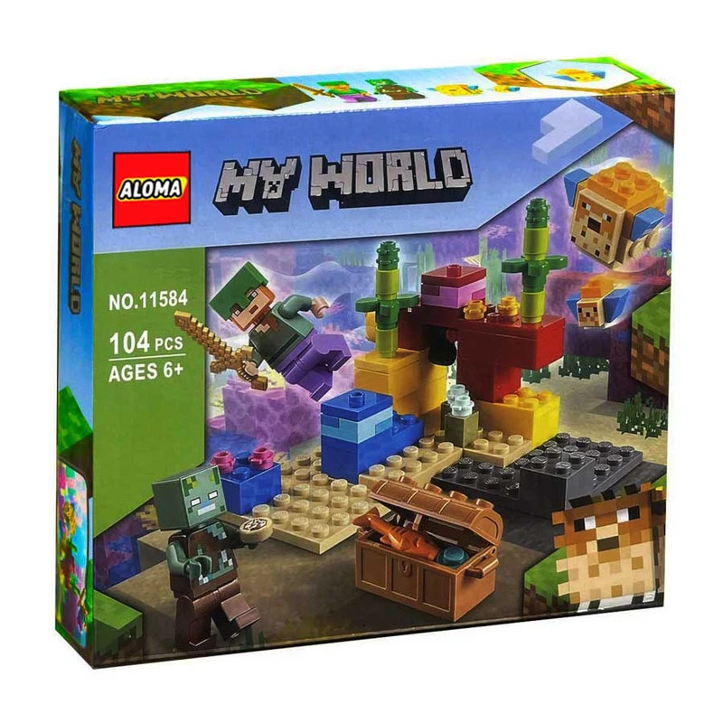ساختنی آلوما مدل ماینکرافت کد 11584