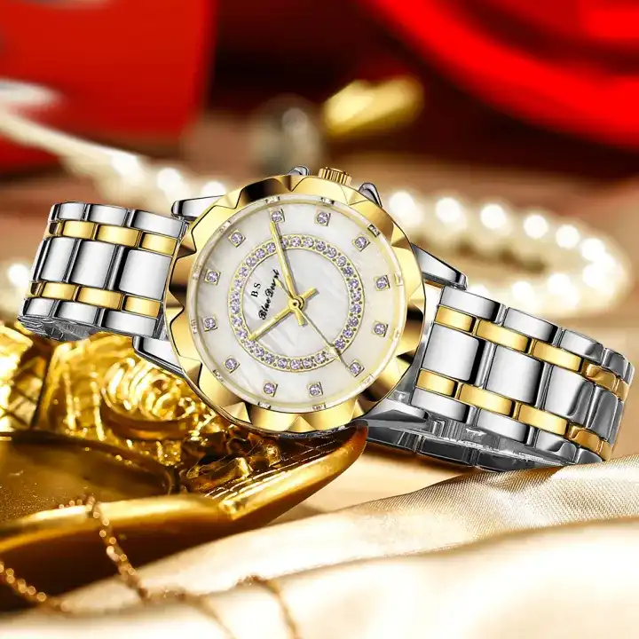 ساعت مچی عقربه ای بی اس مدل لوکس کد 2020