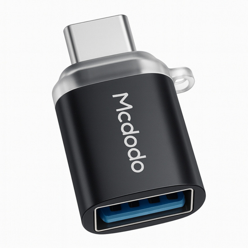 مبدل OTG USB-C مک دودو مدل چراغ دار کد OT-08
