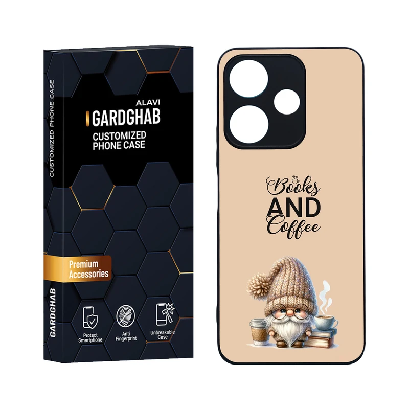 کاور گارد قاب علوی مدل دورژله ای فانتزی مناسب برای گوشی موبایل شیائومی Redmi 13 4G / 5G