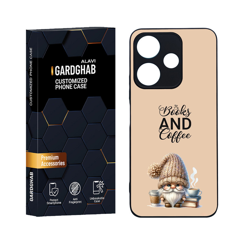 کاور گارد قاب علوی مدل دورژله ای فانتزی مناسب برای گوشی موبایل شیائومی Redmi 13 4G / 5G