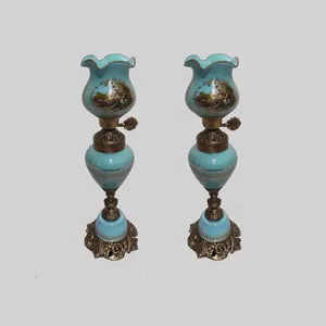  شمعدان کریستال سازان کد SH1567 بسته دو عددی