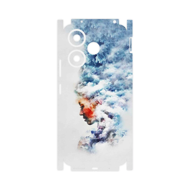 برچسب پوششی ماهوت مدل Women and the Cloud Digital Art-FullSkin مناسب برای گوشی موبایل شیائومی Redmi 13