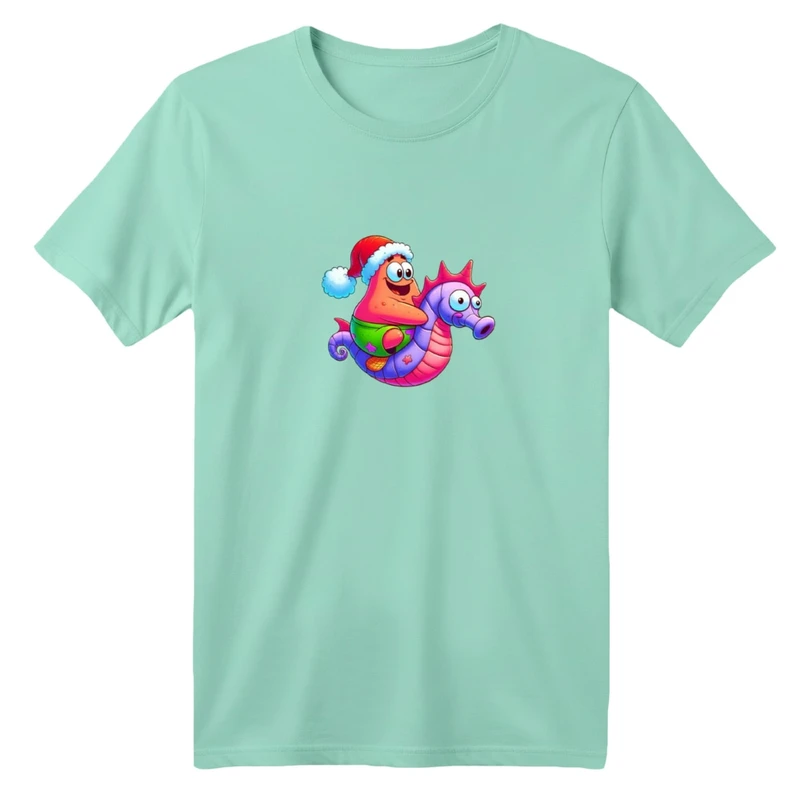 تی شرت آستین کوتاه بچگانه مدل کریسمسی کد 06