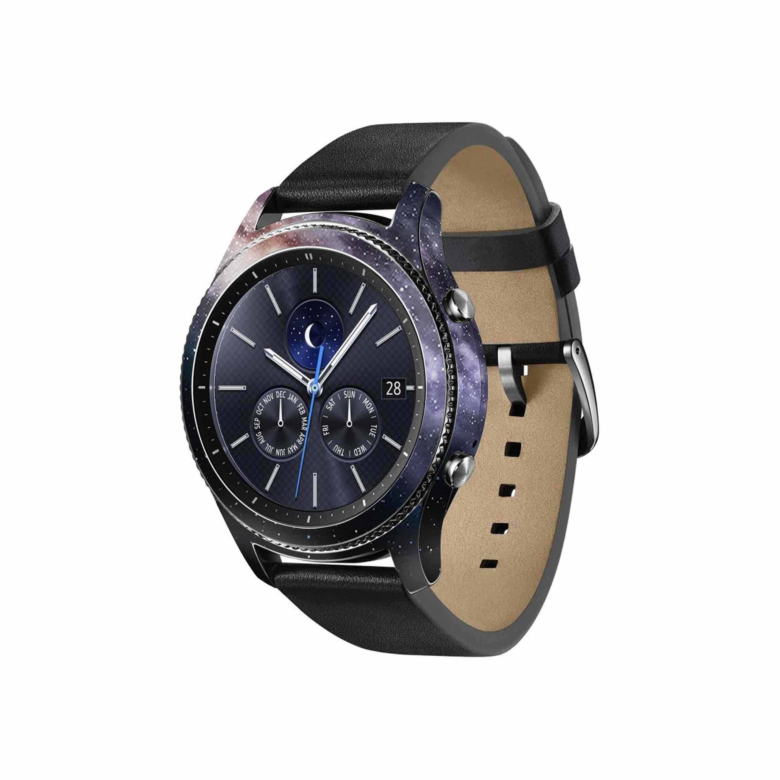 برچسب ماهوت طرح Universe-by-NASA-3 مناسب برای ساعت هوشمند سامسونگ Galaxy Gear S3 Classic