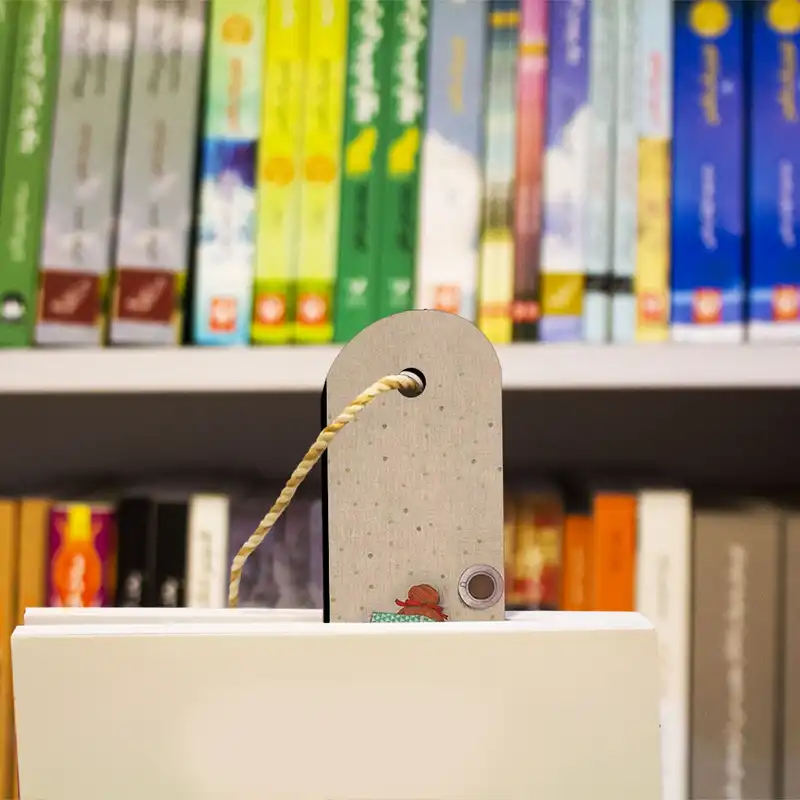 نشانگر کتاب ترمه طراحان ایده مدل دختر و گربه کتابخون کد cfp410