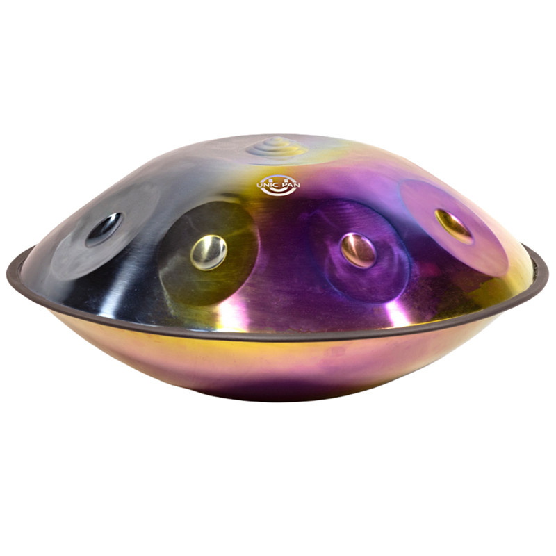 هنگ درام 9 نوت یونیک پن مدل standard multicolor two face a16 به همراه پایه