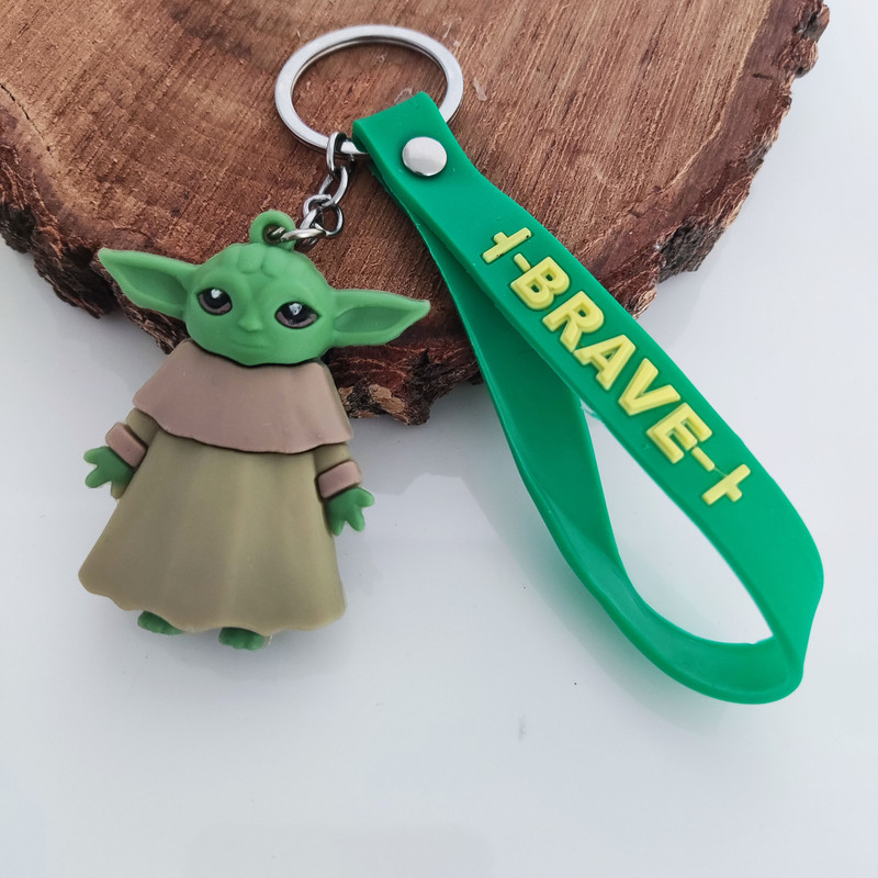 جاکلیدی مدل سیلیکونی طرح گروگو بیبی یودا کد DB21