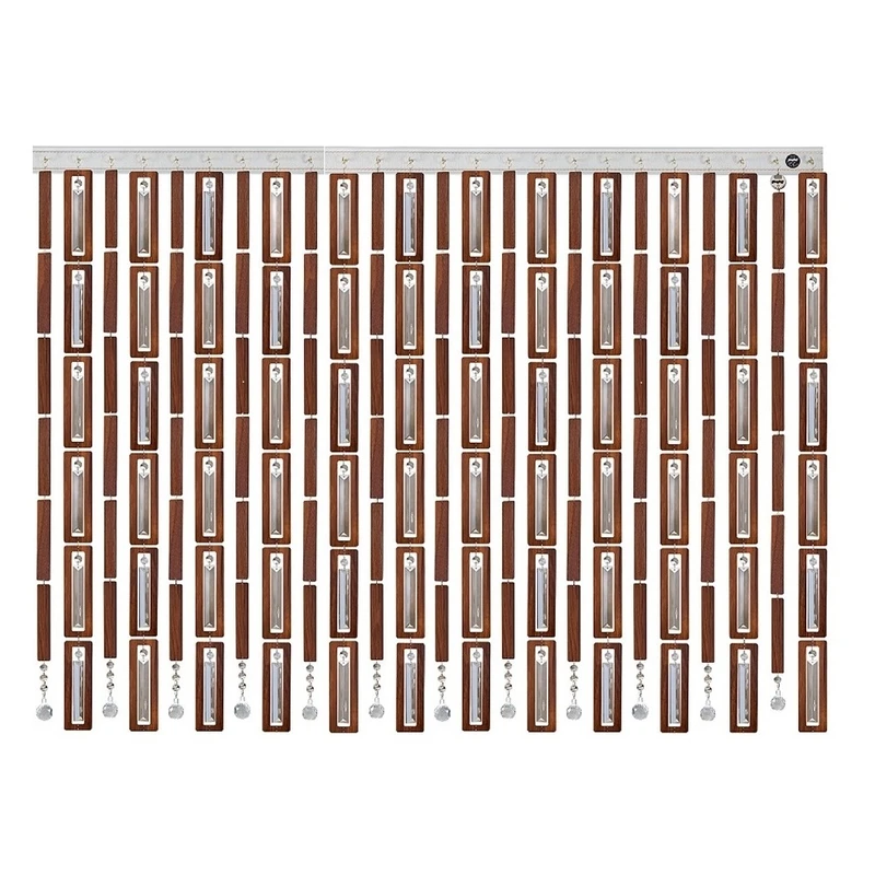 پرده آریا کریستال کد 1 سایز 120x200 سانتی متر