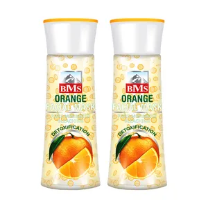ماسک صورت بی ام اس مدل Orange حجم 160 میلی لیتر مجموعه 2 عددی