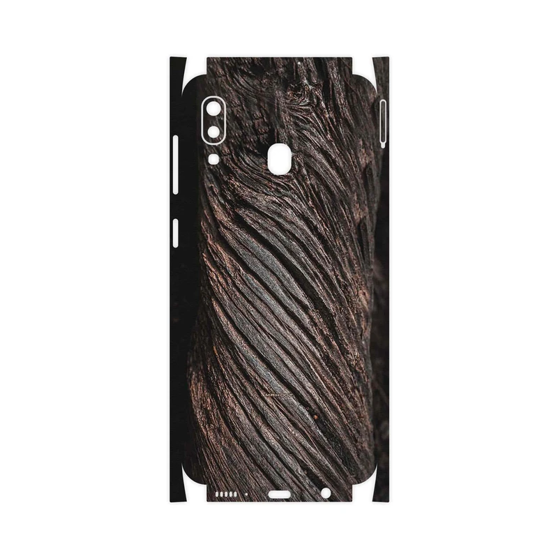 برچسب پوششی ماهوت مدل Wood Texture 9-FullSkin مناسب برای گوشی موبایل سامسونگ Galaxy A20