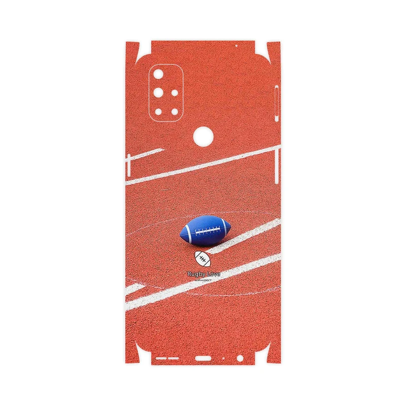 برچسب پوششی ماهوت مدل Rugby football-FullSkin مناسب برای گوشی موبایل وان پلاس Nord N10 5G