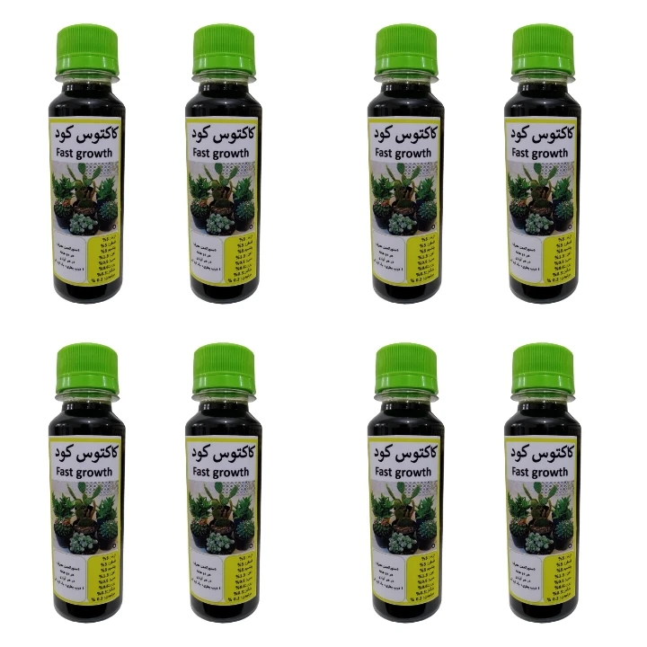 کود مایع فرمولاسیون مخصوص کاکتوس کد  Pak حجم 120 میلی لیتر بسته 8 عددی