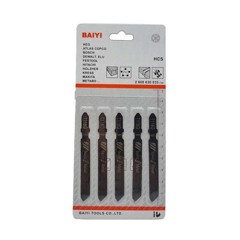 تیغه اره عمودبر بایا مدل T118G مجموعه 5 عددی