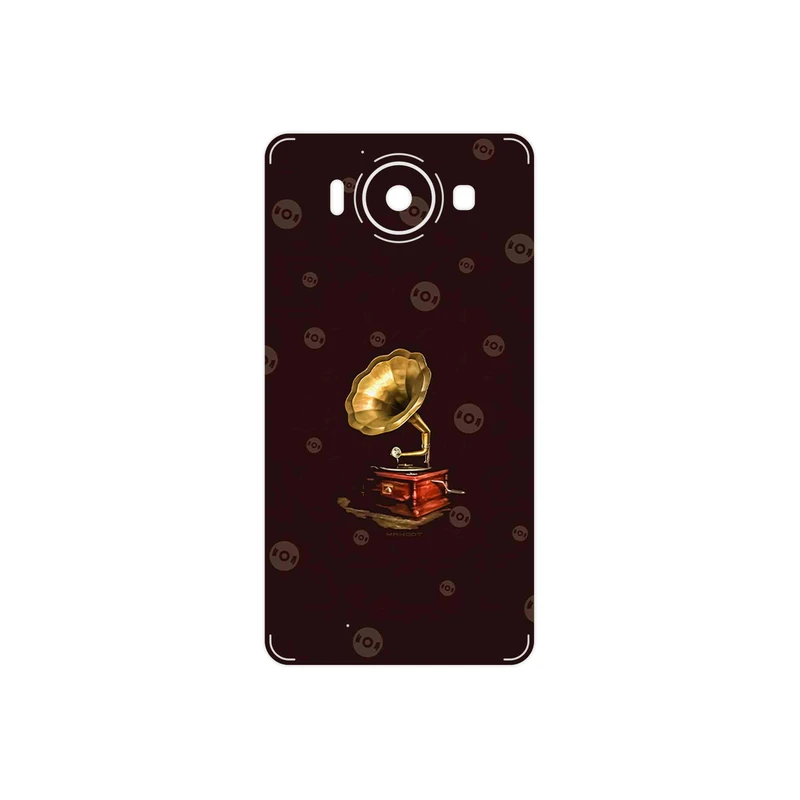 برچسب پوششی ماهوت مدل Gramophone Nostalgia مناسب برای گوشی موبایل مایکروسافت Lumia 950