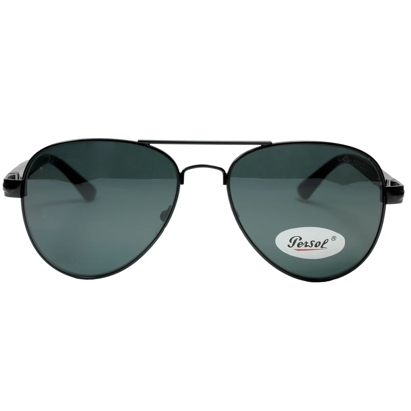 عینک آفتابی خلبانی غیر پلاریزه پرسول مدل 8793