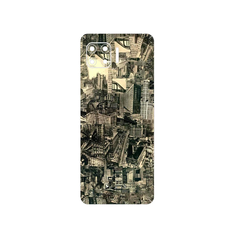برچسب پوششی ماهوت مدل Collage of Skyscraper مناسب برای گوشی موبایل موتورولا Moto G 5G Plus