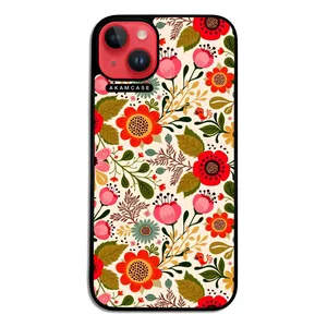 AKAM AMC-WA14PLUS-FLOWERS4 Cover For Apple iPhone 14 Plus