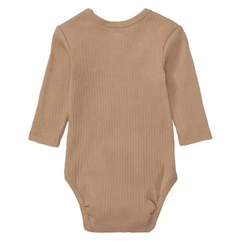 بادی آستین بلند نوزادی لوپیلو مدل کبریتی کد 428450 بسته 2 عددی