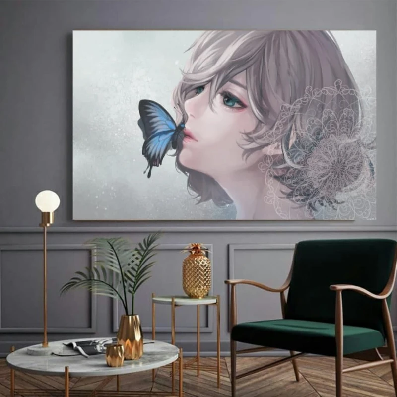 پوستر دیواری طرح انیمه مدل ZB435