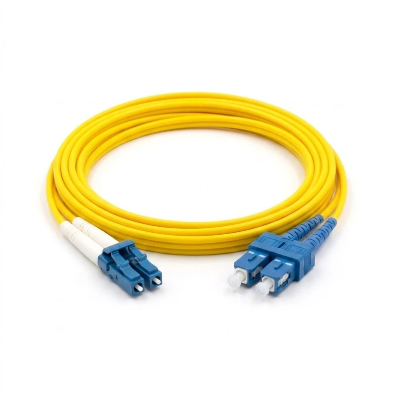 پچ کورد فیبر نوری مدل 2LC-2SC 1M N123.4LLY1 9.125 3mm LSZH