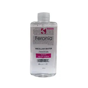 محلول پاک کننده آرایش صورت و چشم فرونیا مدل aloe Vera حجم 200 میلی لیتر 