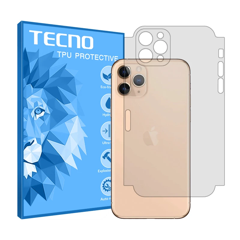 محافظ پشت گوشی شفاف تکنو مدل HyGEL مناسب برای گوشی موبایل اپل iPhone 11 Pro Max
