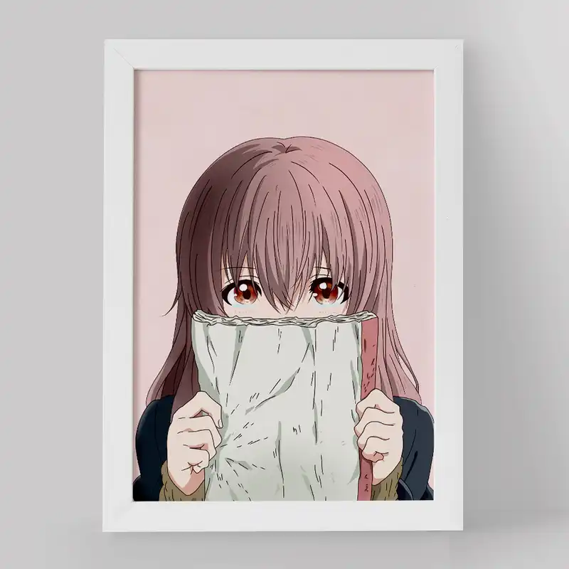 تابلو خندالو مدل شوکو نیشیمیا انیمه سایلنت ویس کد 15835