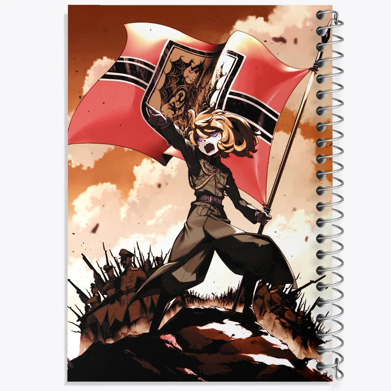 دفتر شطرنجی 50 برگ خندالو مدل تانیا انیمه یوجو سنکی کد 34650