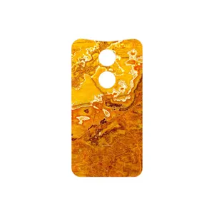 MAHOOT Gold Marble Cover Sticker for Motorola Moto X 2014